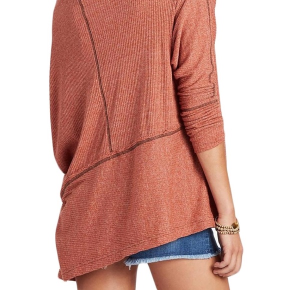 * SOLD * Free People Grey We The Free Londontown Thermal - Picture 2 of 5